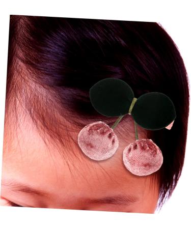 Beaupretty Three-Dimensional Cherry Barrettes kid hair fancy bobby decorative hair clip blue hair bow hair ornament girls hair clips black bow girl hairpins issue card child Iron Hair - Buy Online on GoSupps.com