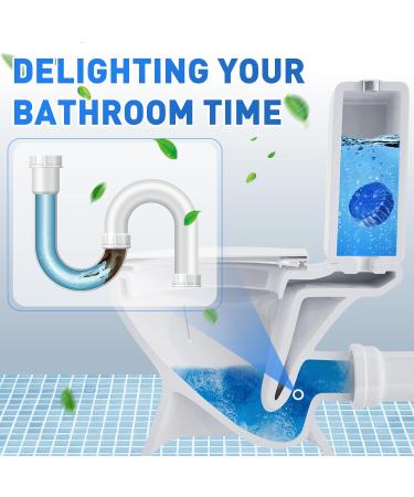 Buy Qualirey 100 Pack Automatic Toilet Bowl Cleaner Tablets - Long Lasting Blue Toilet Tank Tablets for International Shipping - Buy Online on GoSupps.com