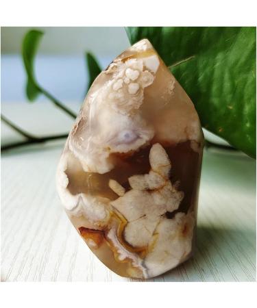 Natural Crystal Rough Natural Stone Cherry Blossom Crystal Flame Ice Cream Display Home Room Decor and Gem Ornaments Crystals (Color : 110-120g Size : 1pc) 1pc 110-120g - Buy Online on GoSupps.com