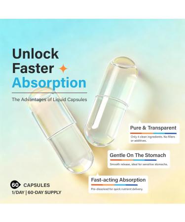 Novafun Choline Supplements 500mg, Brain Health & Cognitive Function Support, Vegan, Non-GMO, Gluten-Free, 60 Capsules (60-Day Supply) - Buy Online on GoSupps.com