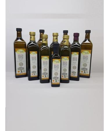Nida 1000ml Glass Bottle Natural Olive Pomace Oil - Buy Online on GoSupps.com