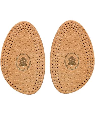 Kaps Halfix Half Insoles - Premium Tan Leather & Latex, Size L8-9 US / 39-40 EUR, Beige - Buy Online on GoSupps.com