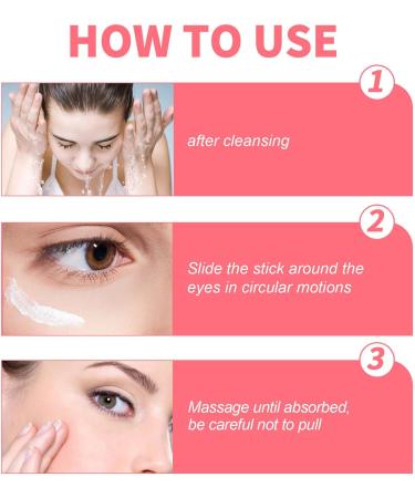 Retinol Eye Stick Retinol Eye Cream for Dark Circles and Puffy Eyes Eye Balm Stick Under Eye Cream Anti Aging Reducing Fine Lines Eye Brightener Stick Reduces Wrinkles Saggy Skin Puffy Eyes - Buy Online on GoSupps.com