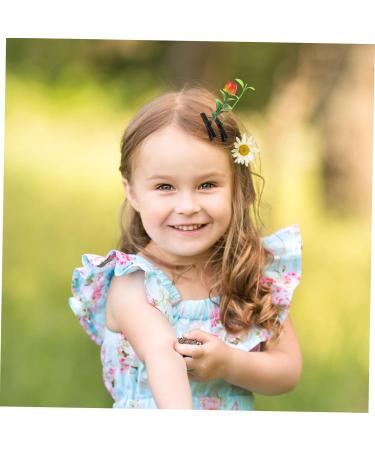 FRCOLOR 56 Pieces Simulation Plant Hair Clip Cute Accessories Hair Accessories Headwear with Hair Clips Festival Accessories Flower Claw Clips Hair Clip for Girls Party Headdress Grass - Buy Online on GoSupps.com