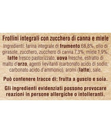  Mulino Bianco Pack of 3 Mulino Bianco biscuits 100% whole grains 3 x 350g - Buy Online on GoSupps.com