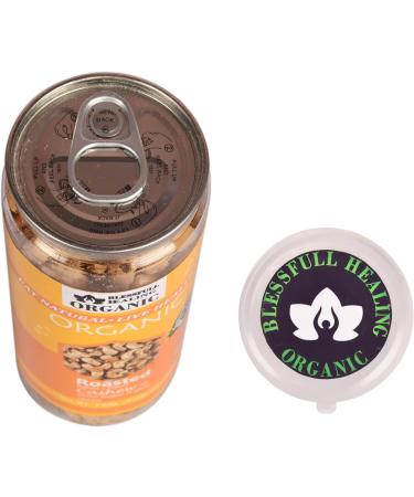 Blessfull Healing Organic Natural Vegan Lemon Pepper & Garlic Roasted Halves/Pieces Cashew Nuts Crunchy Kaju 150 Gram - Buy Online on GoSupps.com
