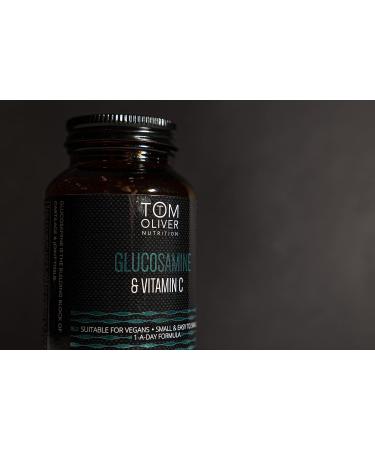 Tom Oliver Nutrition Glucosamine & Vitamin C 60 Capsules - Daily 1-a-Day Formula - Buy Online on GoSupps.com