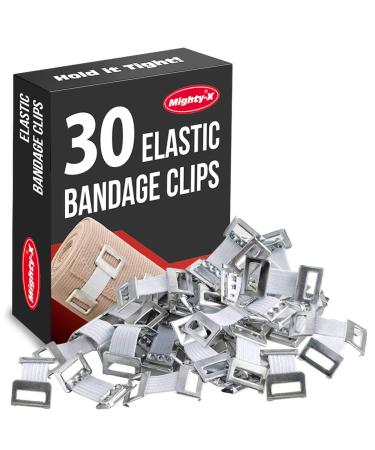 Elastic Bandage Clips - 30 Pack - Bandage Wrap Clips - Buy Online on GoSupps.com