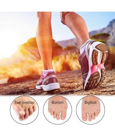 4 Piece Silicone Toe Spreader & Separator for Hallux Valgus Correction | Perfect Toe Spacing & Comfort - Buy Online on GoSupps.com