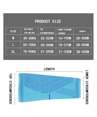 Calf Compression Sleeve for Men & Women - X-Large Black Leg Support Socks for Shin Splints & Pain Relief - Buy Online on GoSupps.com