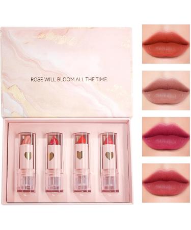  Mlllokfki Velvet Lip Gloss Moisturizing Lipstick Kit Non Stick Cup Lipstick Nude Lip Stain Color Lip Gloss Long Lasting Lip Color Creamy Matte Lipstick Versatile Lip Shades for Women - Buy Online on GoSupps.com