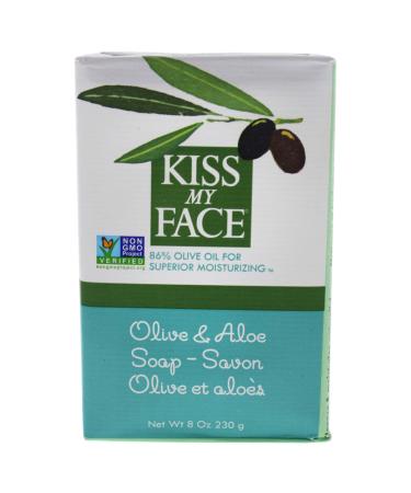 Kiss My Face Olive and Aloe Bar Soap Unisex Soap 8 oz