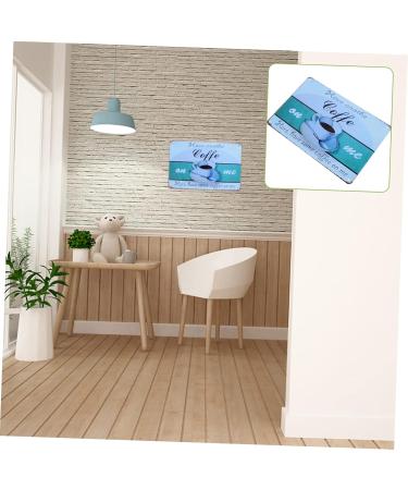 EXCEART Sheet Coffee Tin Painting Vintage Posters Coffee House Metal Sign Cafe Wall Decor Old Fashioned - Buy Online on GoSupps.com