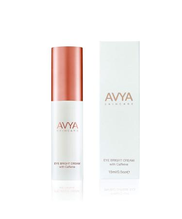 AVYA Eye Bright Cream 0.5oz - Ayurvedic Skincare & Caffeine for Dark Circles, Puffiness & Fine Lines - Buy Online on GoSupps.com