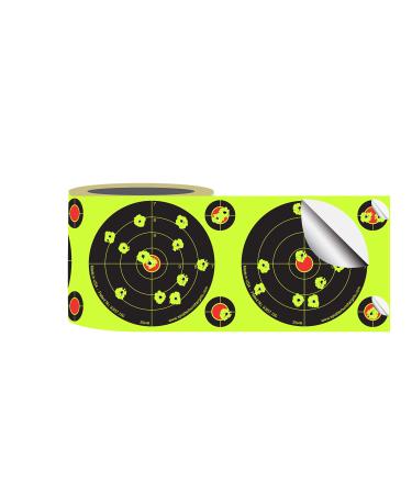 Splatterburst Targets - Roll of (200) 4 Inch Stick & Splatter Self Adhesive Shooting Target Stickers - Gun - Rifle - Pistol - Airsoft - BB Gun - Pellet Gun - Air Rifle - Made in USA - Buy Online on GoSupps.com