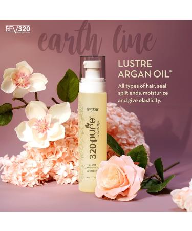 Rev320 Lustre Argan Oil - Professional Grade Styling Oil for Heat Protection, Frizz Control, and Color Protection - Buy Online on GoSupps.com