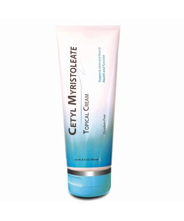 Cetyl Myristoleate Topical Cream Omega 5 Fatty Acid - Quick Relief from Joint and Muscle Discomfort - Includes Arnica, Glucosamine, Aloe,Jojoba, Sunflower & Sesame Seed Oil - 4oz. by Coreceutimin