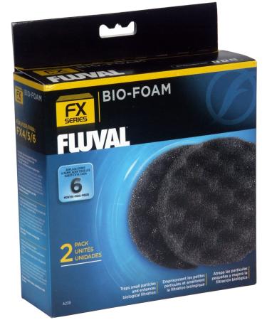 Fluval FX4/FX5/FX6 Filter Media, Replacement Aquarium Canister Filter Media Bio-Foam