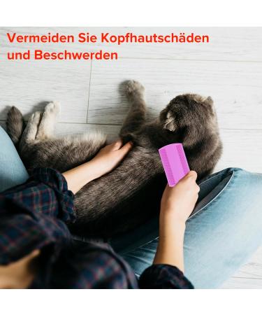 7 Pi ce Peigne Anti Poux Double Face Peignes poux en plastique Peigne Poux de T te Dents Fines Peigne de toilettage Animaux domestique Multicolores Peigne Anti Poux - Buy Online on GoSupps.com