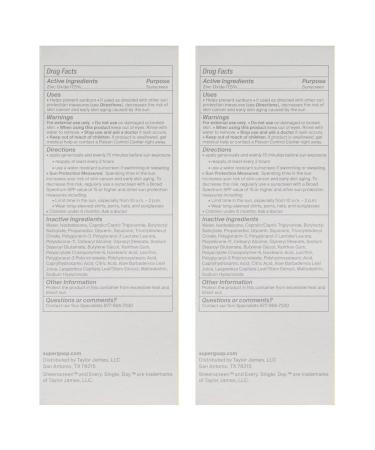 Mineral Sheer Screen SPF 30 by Supergoop for Women - 1.5 oz Sunscreen - Pack of 2 - Buy Online on GoSupps.com