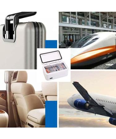 Medical Refrigerator Portable Insulin Cooler Case with Carryy Bag Large Capacity (Hold a Pen + 15 Medicines) 2-8 C Intelligent Temperature Control 8''*5.3''*4.1'' Mini Refrigera Case - Buy Online on GoSupps.com
