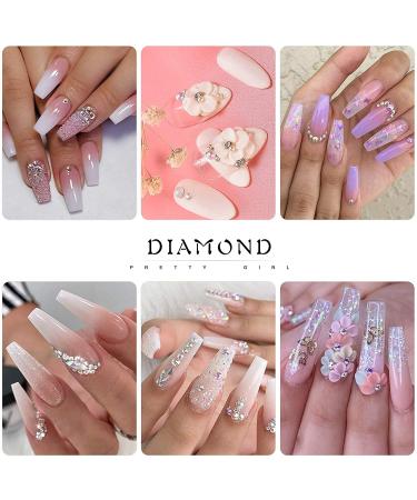 TEEROVA Professional Acrylic Nail Kit - 42 Glitter Colors with Manicure Tools and French Tips - Buy Online on GoSupps.com