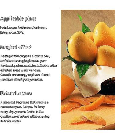 Aphorsmile EU Lemon Essential Oil 10ml - Boost Immunity Improve Digestion & Blood Circulation | Therapeutic Mango Oil - Buy Online on GoSupps.com
