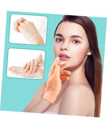 minkissy 2 Pairs Moisturizing Gloves Exfoliating Waterproof Glove Hands Beauty Masks Exfoliate Glove Grade Gloves Dry Skin Care Gloves Dry Hands Lotion Gel Women's Anti-Crack Cosmetic Sebs - Buy Online on GoSupps.com