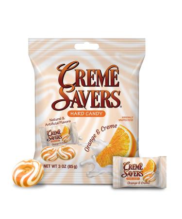 Creme Savers Bundle - Orange and Strawberry 3oz | Original Classic with Fresh Fruit & Cream Taste - Buy Online on GoSupps.com