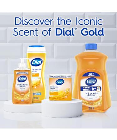 Dial Body Wash Advanced Clean Gold 16 Fl Oz Pack of 4 Hydraclean Complex & Vitamin E Gentle Leaves Skin Feeling Nourished Dermatologist-Tested No Parabens & Sulfates Gold 16 Fl Oz (Pack of 4) - Buy Online on GoSupps.com