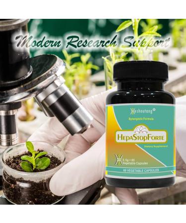 Heshoutang HepaStopForte|Market Proven Herbal Liver System Cleanser|60 Veg Capsules - Buy Online on GoSupps.com