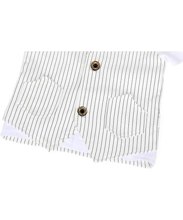 AmzBarley Baby Boys Gentleman Suit Outfit | Ivory Tuxedo Rompers 3-4 Years - Buy Online on GoSupps.com