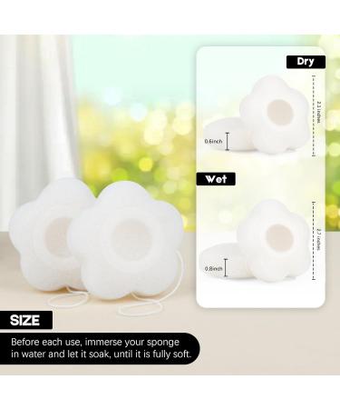 Natural Organic Konjac Facial Sponge - Deep Cleansing & Exfoliating for Sensitive Skin | Reusable Konjac Sponges for Men Women & Babies - Buy Online on GoSupps.com
