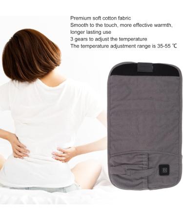 Glomora USB Electric Heating Waist Belt - 3 Gears for Pain Relief | Adjustable Straps for Men & Women | Warm Belly & Lumbar Support - Buy Online on GoSupps.com