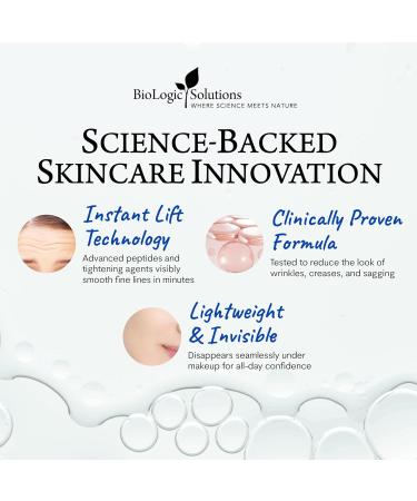 BioLogic LifTight Instant Face Lift Serum - Anti Aging Serum for Face & Instant Eye Lift Reduces Wrinkles Firms Sagging Skin Smooths Crow s Feet & Fine Lines in Minutes - 0.5 Fl Oz 0.5 Fl Oz (Pack of 1) - Buy Online on GoSupps.com