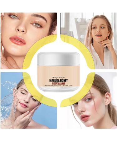 Facial moisturizing cream 100g of non-greasy natural balm brightening face cream with natural ingredients - For young people women the elderly travel and home use - Buy Online on GoSupps.com