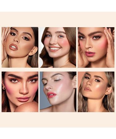 3 Pack Liquid Contour & Blush & Highlighter Stick Face Concealer Contouring Liquid Highlighter Bronzer Makeup Stick Cheek Gel Cream Soft Lightweight Liquid Blush Makeup Gift Set - Buy Online on GoSupps.com