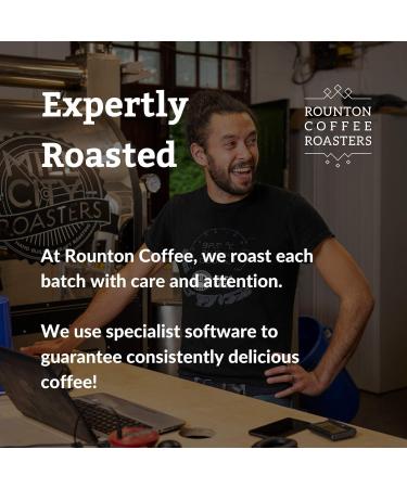 Rounton Coffee Roasters Daybreak Blend 1kg | Great Taste Award Winning 2023 | Yorkshire Roasted 100% Arabica Espresso Beans | Speciality Coffee Bag 1kg - Buy Online on GoSupps.com