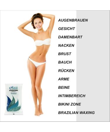 Dstil Aloe Vera Wax Wachsperlen 1kg - Professional Body Hair Removal Waxing Without Strips | International Shipping - Buy Online on GoSupps.com