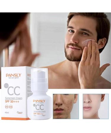  Bexdug CC Cream for Men 40ml BB Cream for MenSunscreen for Men SPF 50++ Multifunctional AntiRedness Concealing Cream for Men Moisturizinml Bexdug - Buy Online on GoSupps.com