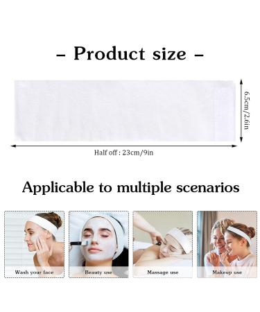 Pimoys 30 Count Disposable Spa Headband for Women - Perfect for Facials, Esthetician Supplies - Stretch Hairband for Skincare - Pack of 1 - Buy Online on GoSupps.com