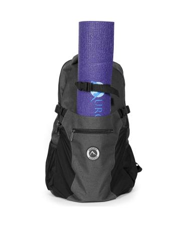 AURORAE Yoga Multi Purpose Backpack, Model 2.0. Mat Sold Separately Dark Grey