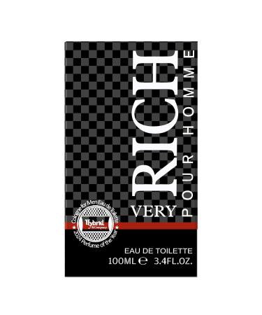 Hybrid & Company Very Rich Pour Homme For Men Eau De Toilette 3.4 Fl Oz - Buy Online on GoSupps.com