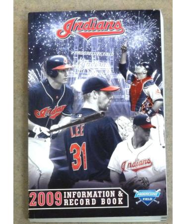 CLEVELAND INDIANS MLB BASEBALL MEDIA GUIDE - 2009 - EX/NM