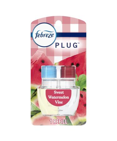 Febreze Odor-Fighting PLUG Air Freshener Oil Refill Sweet Watermelon Vine (1) .87 fl. oz. oil refill