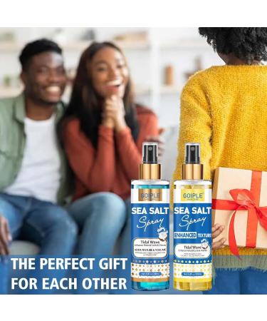 Sea Salt Spray for Men & Women Texture Spray for Hair Volume- Hair Styling Spray for Instant Thickness Sea Salt Spray Kit for Hair Hold Beach Hair Spray Easy Mist Spray for All Hair Types(2 Scents) - Buy Online on GoSupps.com