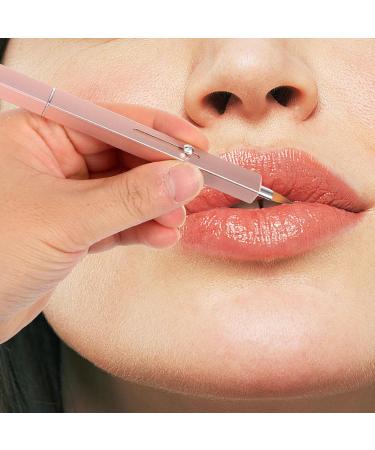 Beaupretty Lip Brush Portable Lip Applicator for Lipsticks Lip Reusable Lip Gloss Balm Applicator Eyeshadow Lip Cream Brush Pink - Buy Online on GoSupps.com