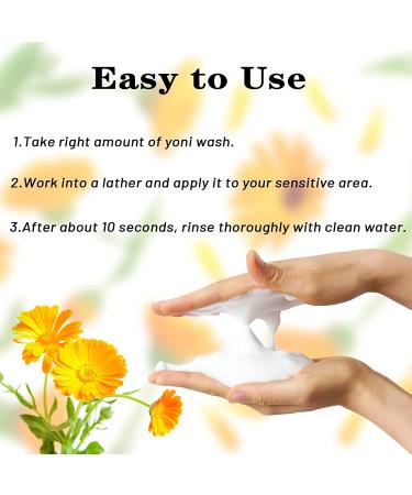 forvirness Natural Feminine Wash for Sensitive Skin - pH Balanced Vaginal Wash with Calendula & Apple Cider Vinegar - Gynecologist Tested - 8.5 fl.oz - Buy Online on GoSupps.com