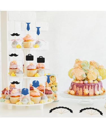 Helewilk 24 Pcs Boss Baby Cupcake Toppers Kids Boys Birthday Baby Shower Party Dessert Toothpicks Welcome Baby Boy 1st Birthday Party Decoration Food Sticks Cupcake Toppers - Buy Online on GoSupps.com