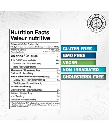 Pride Of India - Himalayan Rock Salt - 84+ Natural Mineral Enriched (Pure Himalayan Pink Salt Coarse Grind 2.2 Pound Jar) Pure Himalayan Pink Salt Coarse Grind 2.2 Pound Jar - Buy Online on GoSupps.com